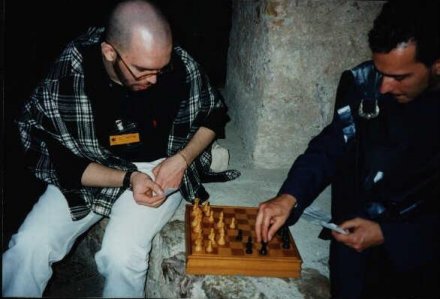 Costantino XI e Maometto II giocano a scacchi